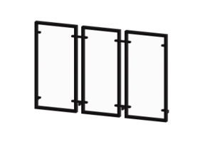 3D Railings - Balustrade [AS] - Glass Panel