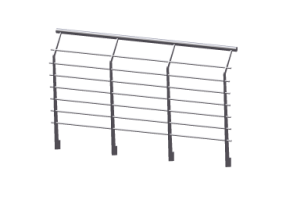 3D Railings - Shaped plate [FM]