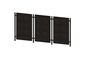 Vallado 3D - Panel de malla expandida