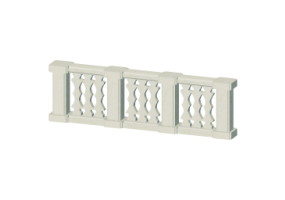 Balaustre 3D - Colonne deco e pilastrini