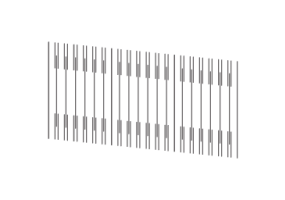 3D Gratings - Double pole
