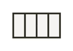 Esquadria 3D - JN[R] 2FB[1V]+2F[1V]