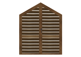 3D T&uuml;r/Fenster - Fensterladen FN [DT] 2DF [1S]