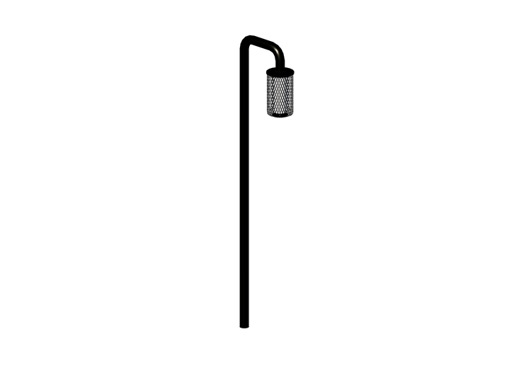 Réverbères pour jardin 3D - Lampadaire - Platek - Astral... Réverbères pour jardin 3D - Lampadaire - Platek - Astral...