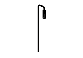 Lampioni da giardino 3D - Lampada a paletto - Platek - Airliner M 120 - 9556116