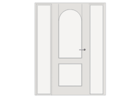 3D Fixtures - Embossed D[R] 1HDL[2V_AR]+2SDLGT