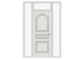 3D Fixtures - Embossed D[R] 1HDL[3P_AR]+2SDLGT+1OVPAN