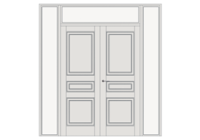 3D T&uuml;r/Fenster - Kassettent&uuml;r T[R] 2DF_SYM[3P]+2SL+1OBL