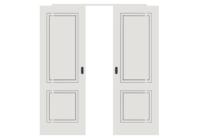 Esquadria 3D - Almofadada P[R] 2FCS[2P]