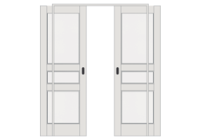 Infissi 3D - Bugnata P[R] 2ASS[3V]