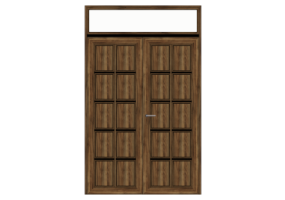 Esquadria 3D - Cl&aacute;ssica P[R] 2FB_SIM[10P]+1BAND