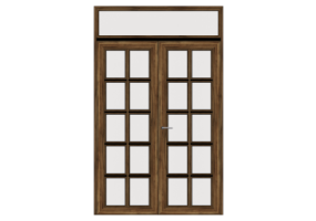 3D T&uuml;r/Fenster - Klassisch T[R] 2DF_SYM[10G]+1OBL