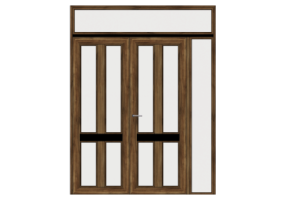 Infissi 3D - Classica P[R] 2AB_SIM[4V]+1FNCLC+1SPRLC