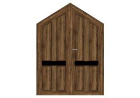 Esquadria 3D - Cl&aacute;ssica P[DT] 2FB[4P]