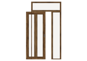 Esquadria 3D - Cl&aacute;ssica P[R] 1FCS[2VV]+1BANDLAT+1BAND