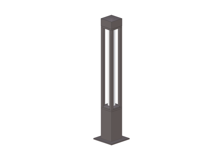 Farola jardín 3D - Lámpara de paleta - Platek - T4 120 -... Farola jardín 3D - Lámpara de paleta - Platek - T4 120 -...