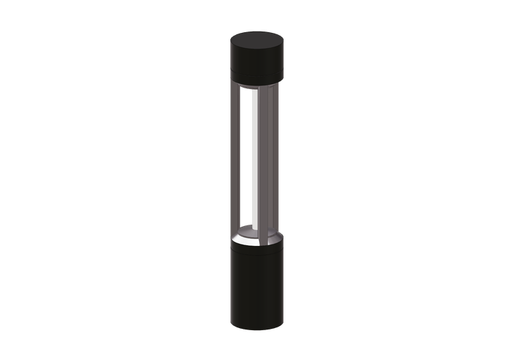 3D Garden lamp posts - Post light - Platek - Tris 90 -... 3D Garden lamp posts - Post light - Platek - Tris 90 -...