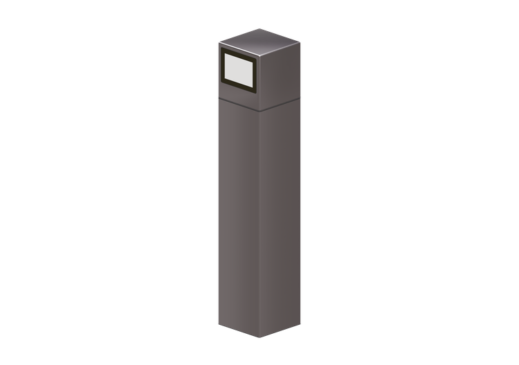 3D Garden lamp posts - Post light - Platek - Mini One 50 -... 3D Garden lamp posts - Post light - Platek - Mini One 50 -...
