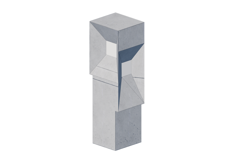 Candeeiros de jardim 3D - Lâmpada de poste - Platek - Block... Candeeiros de jardim 3D - Lâmpada de poste - Platek - Block...