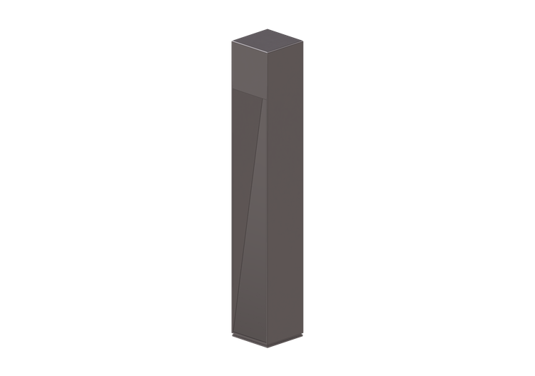 Réverbères pour jardin 3D - Lampada a paletto - Platek -... Réverbères pour jardin 3D - Lampada a paletto - Platek -...