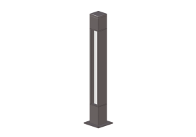 3D Gartenlanterne - Pfahlleuchte - Platek - Tetra Parco 130 - 5035611