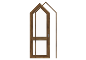 Esquadria 3D - Cl&aacute;ssica P[DT] 1FCS[2VH]