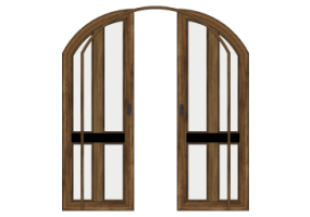 Menuiseries 3D - Classique P[AR] 2BVS[4V]