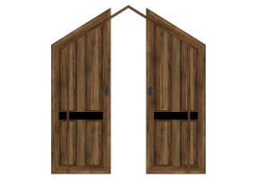 3D T&uuml;r/Fenster - Klassisch T[DT] 2VST[4P]