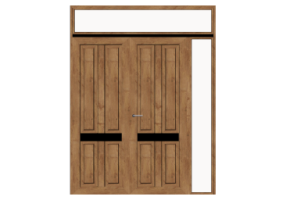 Infissi 3D - Classica P[R] 2AB_SIM[4P]+1FNCLC+1SPRLC