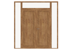 3D T&uuml;r/Fenster - Rahment&uuml;r T[R] 2DF_SYM[1P]+2SL+1OBL