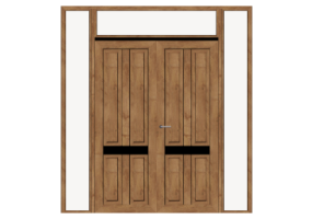 3D T&uuml;r/Fenster - Klassisch T[R] 2DF_SYM[4P]+2SL+1OBL