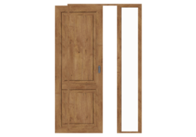 Esquadria 3D - Contramarco P[R] 1FCS[2PO]+1BANDLAT
