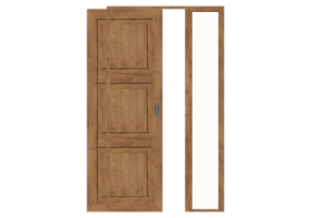 Esquadria 3D - Contramarco P[R] 1FCS[3P]+1BANDLAT