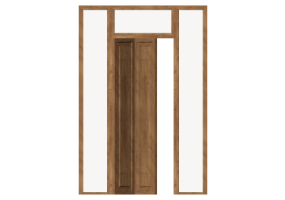 3D T&uuml;r/Fenster - Rahment&uuml;r T[R] 1BT[2P]+2SL+1OBL