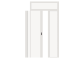 3D Fixtures - Modern P[R] 1ASP[AG]+1SDLGT+1OVPAN