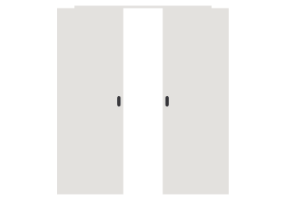 Menuiseries 3D - Moderne P[R] 2BVS_SIM[1P]
