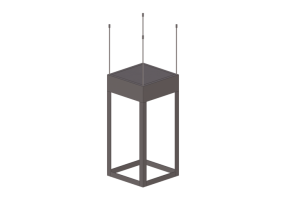 Lampada a sospensione 3D - Lampada a sospensione - Platek - Eterea L - 9414019