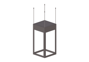 3D Ceiling Lamp - Suspended lamp - Platek - Eterea M - 9414599