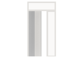3D T&uuml;r/Fenster - Modern T[R] 1BT[2G]+1SL+1OBL