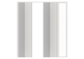 Menuiseries 3D - Moderne P[R] 2VP_SIM[2P]+1FNCLC
