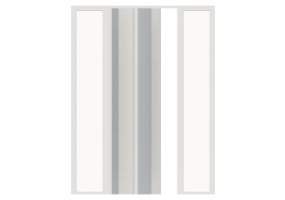 Infissi 3D - Moderna P[R] 1AS[4P]+2FNCLC