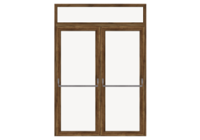 3D T&uuml;r/Fenster - Fluchtt&uuml;r T[R] 2DF_SYM[AG]+1OBL