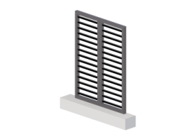 Cancello 3D - Cancelletto [R] 2AB_SIM[GO]