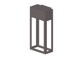Lampe &agrave; parois - Applique murale - Platek - Eterea Slim L - 9418599