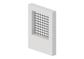 Grille 3D - Grille [R] BR[Q] Sans cadre