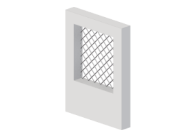 3D Grating - Grating [R] BC[R] No Frame