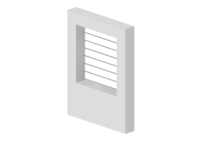 3D Grating - Grating [R] BC[O] No Frame