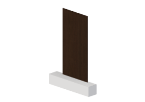 3D Paneel - Paneel [R] Wenge