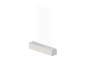 3D Panels - Panel [R] Transparent without frame