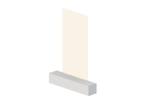 Paneles 3D - Panel [R] Naranja sin Marco